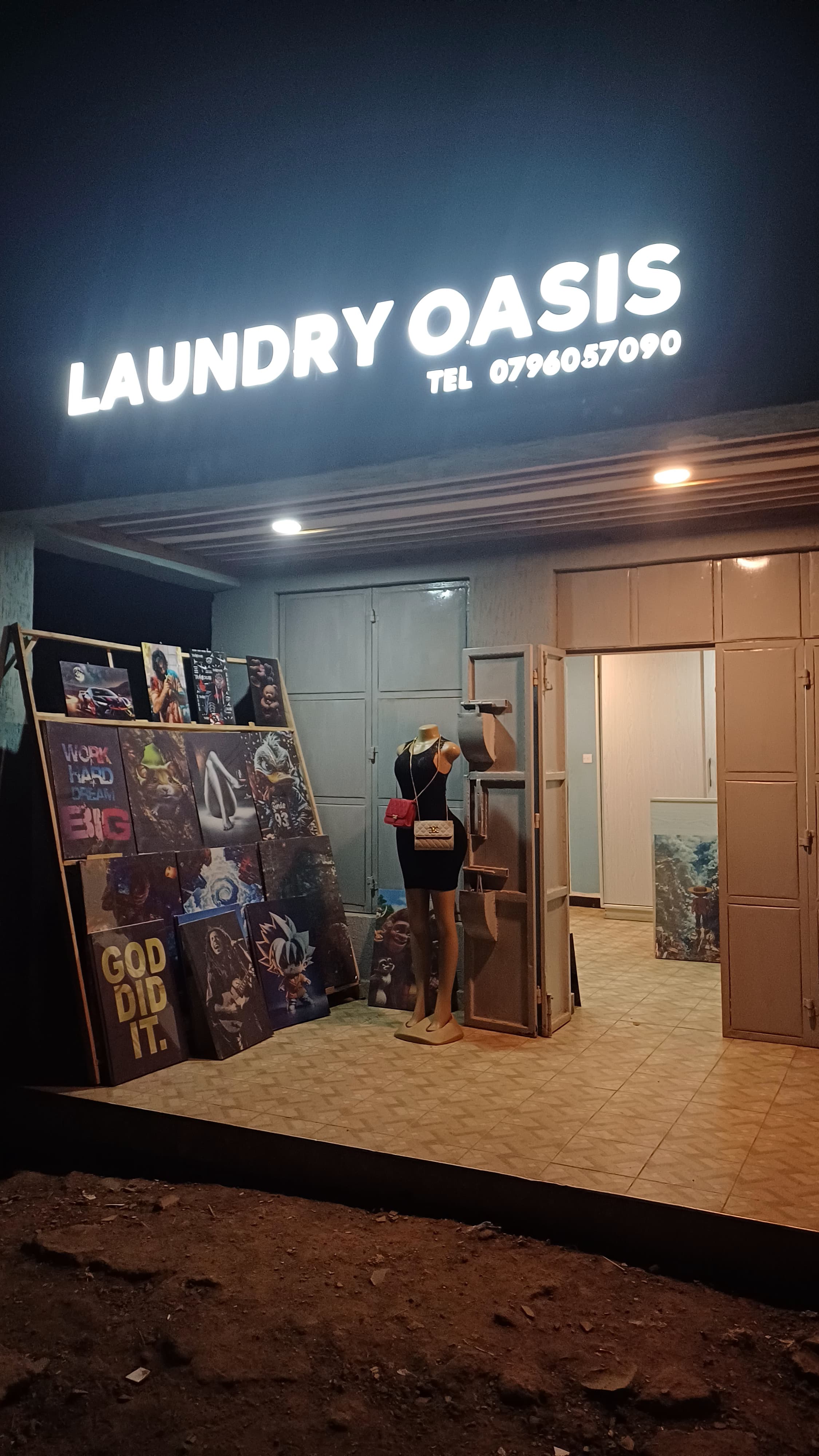 Our modern laundry facility